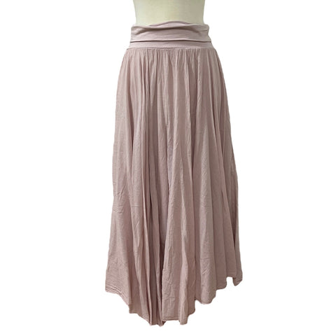 Désirée Cotton Skirt With Roll Down Waist - Lady of the Lake