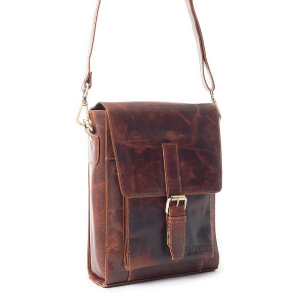 Desmona Peak Messenger Bag - Lady of the Lake