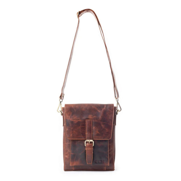 Desmona Peak Messenger Bag - Lady of the Lake