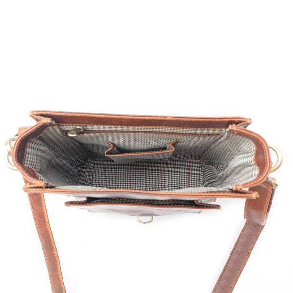 Desmona Peak Messenger Bag - Lady of the Lake