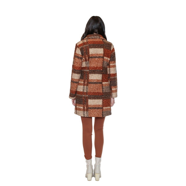 Devena Boucle Plaid Jacket - Lady of the Lake
