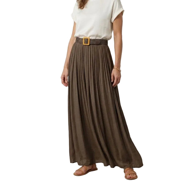 Diana Pleated Maxi Skirt - Lady of the Lake