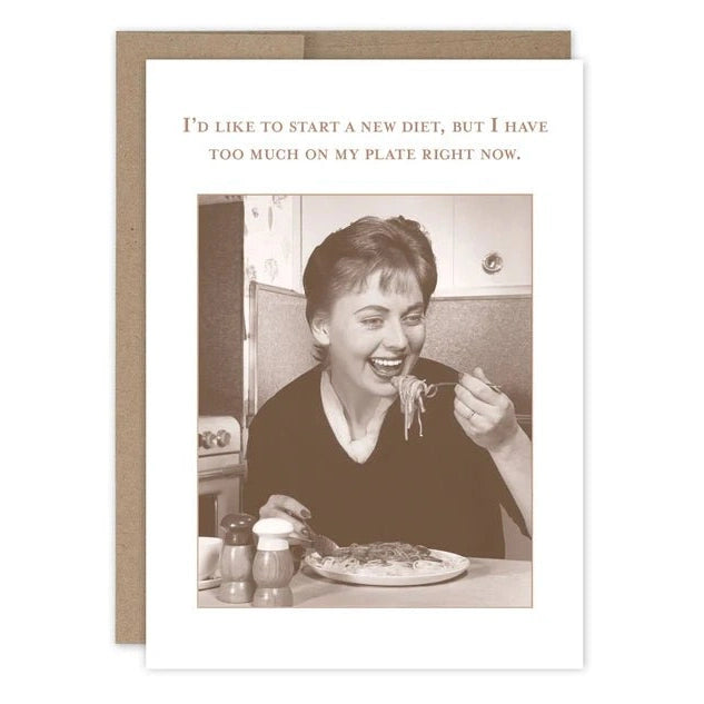 Diet - Greeting Card - Birthday