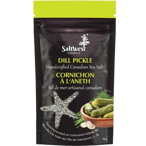 Dill Pickle Infused Sea Salt - Lady of the Lake