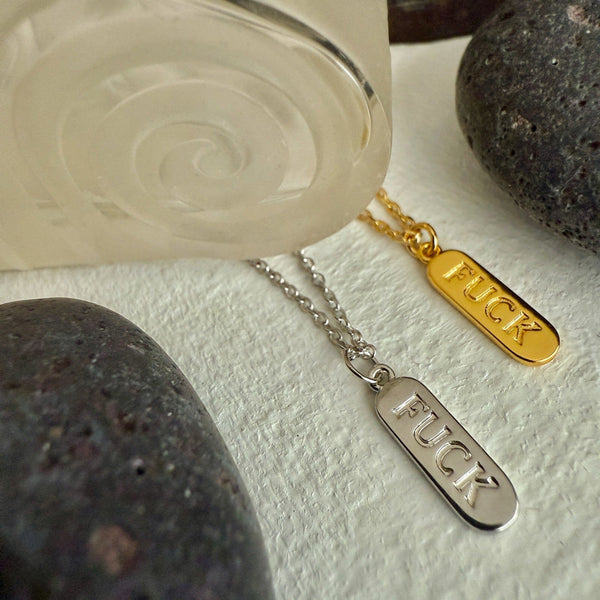 Dire Straits Salty Language Charm Necklace - Lady of the Lake