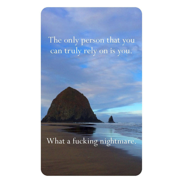 Disappointing Affirmations Card Deck - Lady of the Lake