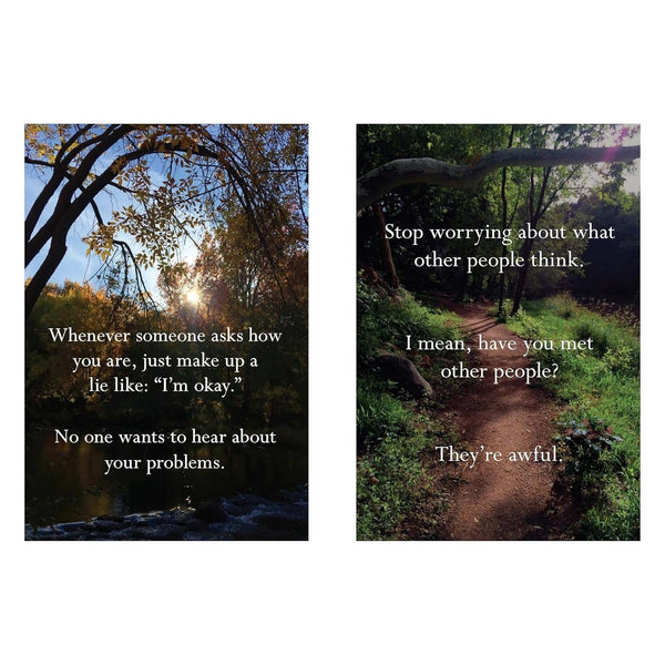 Disappointing Affirmations - Hardcover Book - Lady of the Lake