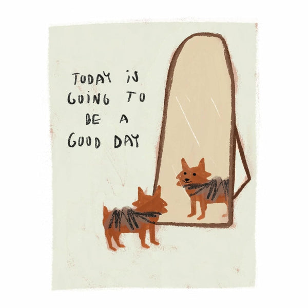 Dog Affirmations - Hardcover Book - Lady of the Lake