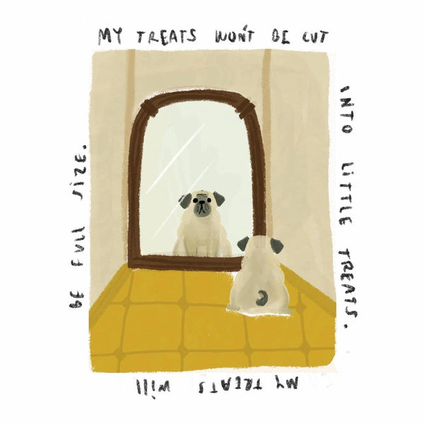 Dog Affirmations - Hardcover Book - Lady of the Lake