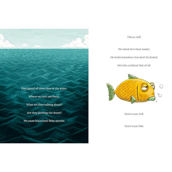 Don't Trust Fish - Hardcover Book - Lady of the Lake