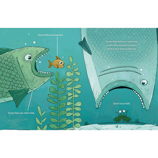 Don't Trust Fish - Hardcover Book - Lady of the Lake
