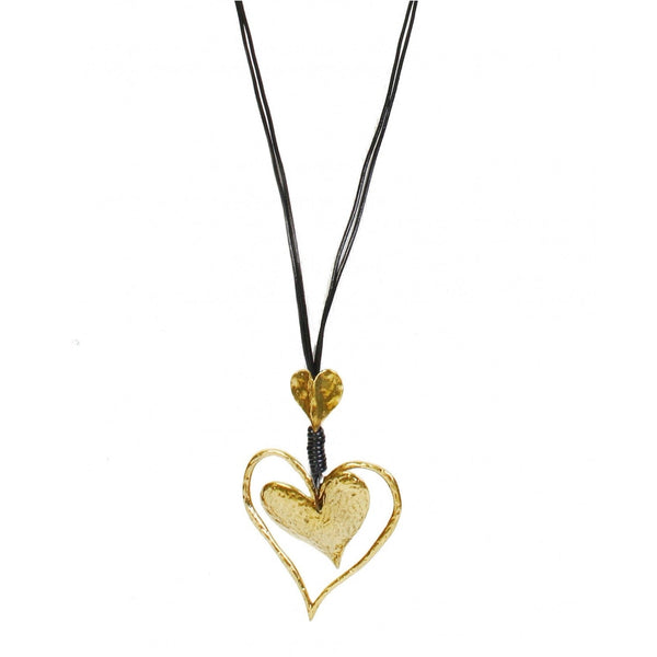 Double Heart Necklace - Lady of the Lake
