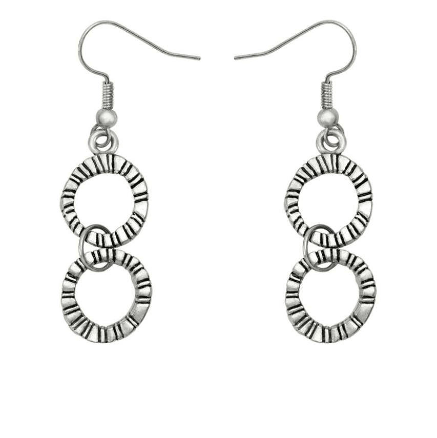 Double Ring Earrings - Lady of the Lake