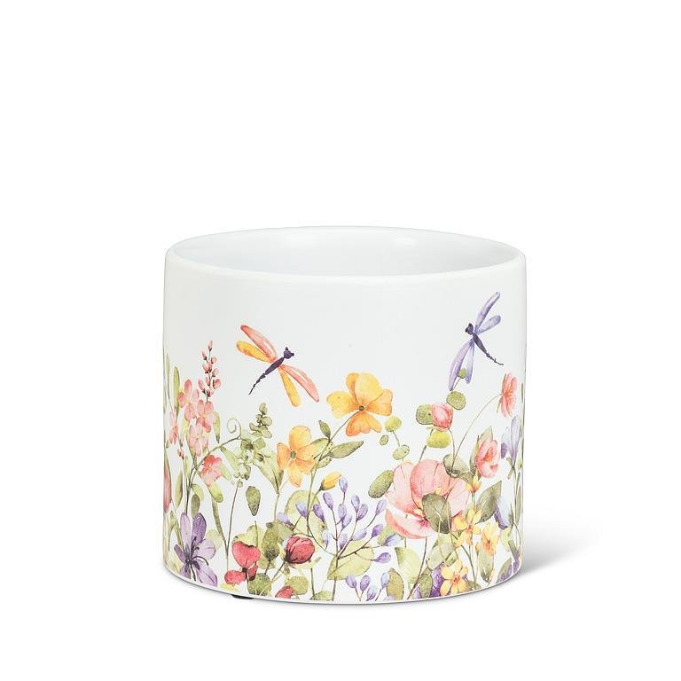Dragonfly & Floral Planter - Lady of the Lake