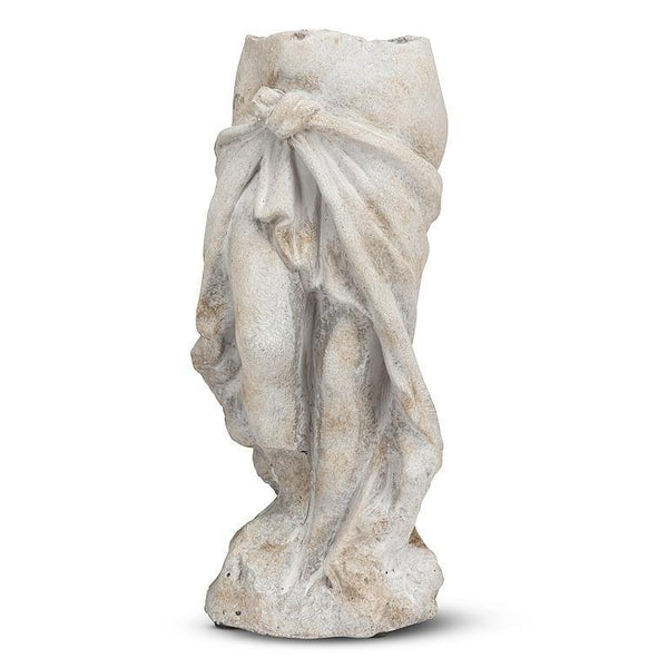 Draped Sculpted Torso Planter / Vase - Lady of the Lake