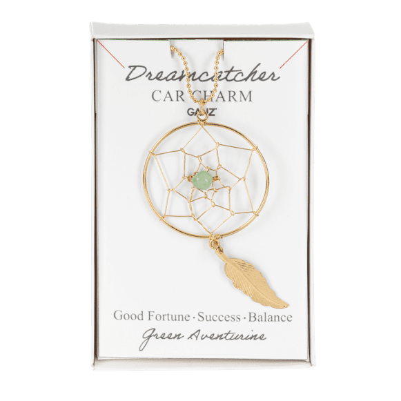 Dream Catcher Ornament / Car Charm With Crystal - Lady of the Lake