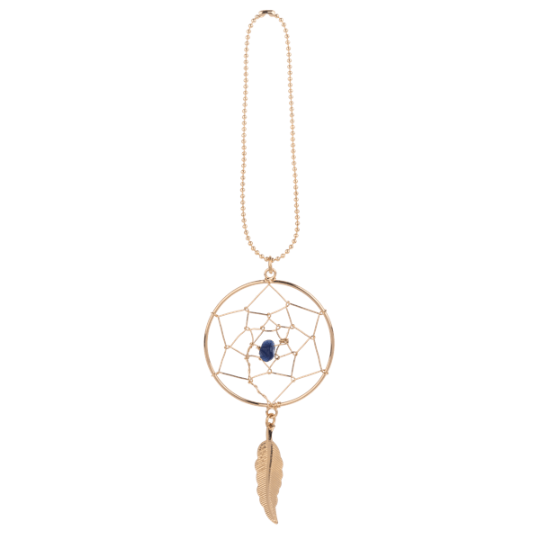 Dream Catcher Ornament / Car Charm With Crystal - Lady of the Lake