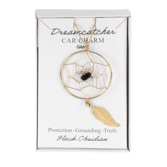 Dream Catcher Ornament / Car Charm With Crystal - Lady of the Lake