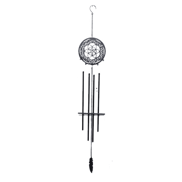 Dream CatcherWind Chime With Feather - Lady of the Lake