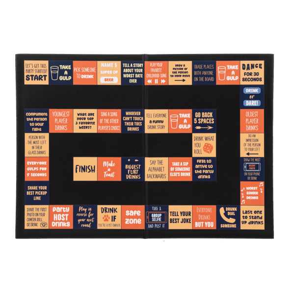 Drinking Game Boards - Lady of the Lake