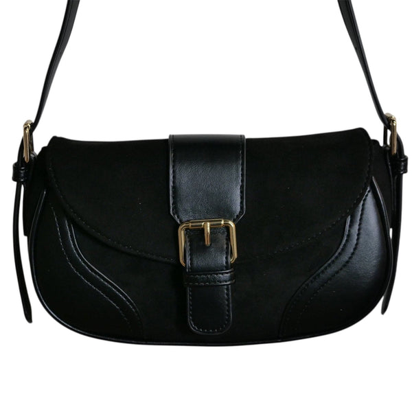 Duffy Vegan Suede Shoulder Bag - Lady of the Lake