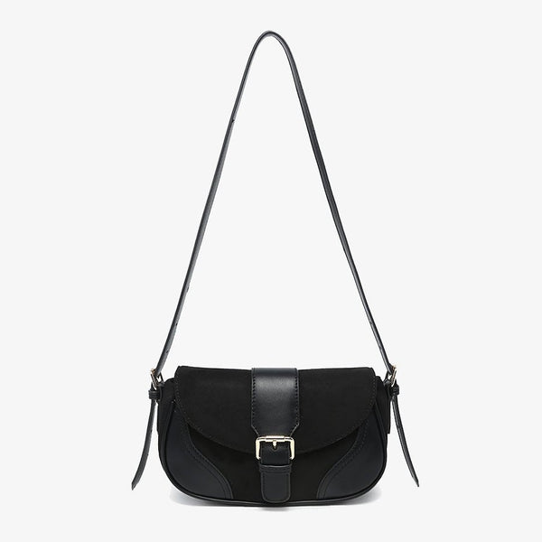 Duffy Vegan Suede Shoulder Bag - Lady of the Lake