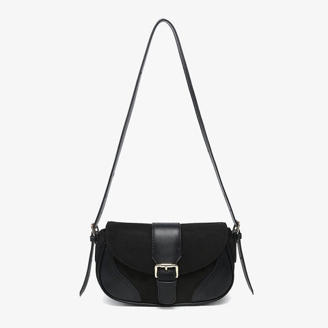 Duffy Vegan Suede Shoulder Bag - Lady of the Lake