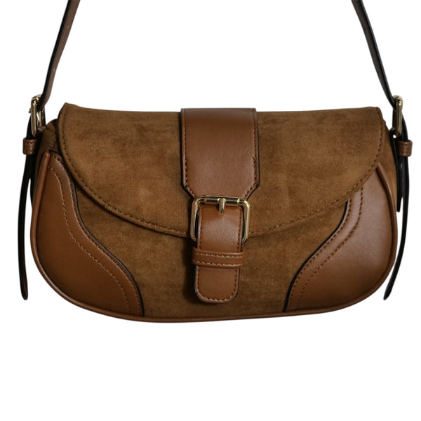 Duffy Vegan Suede Shoulder Bag - Lady of the Lake