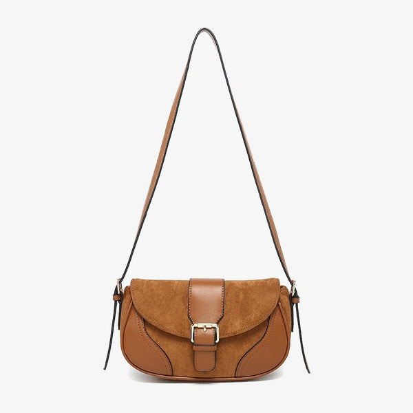 Duffy Vegan Suede Shoulder Bag - Lady of the Lake