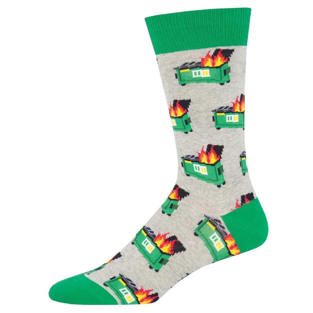 Dumpster Fire Women's Socks