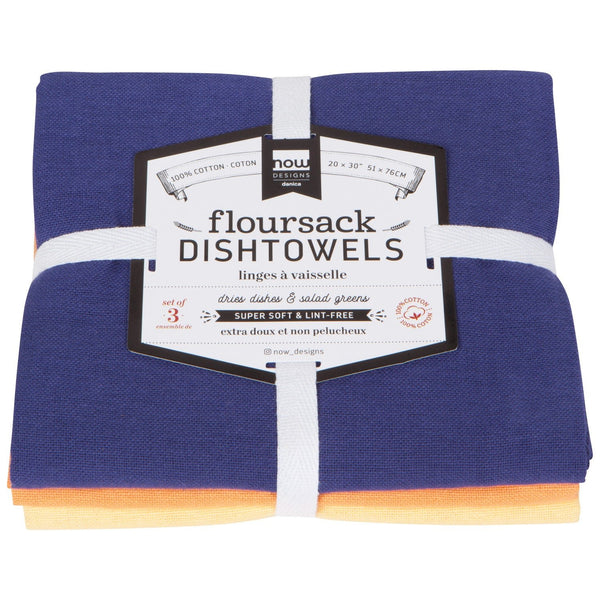 Dusk Flour Sack Tea Towels - Set of 3 - Lady of the Lake