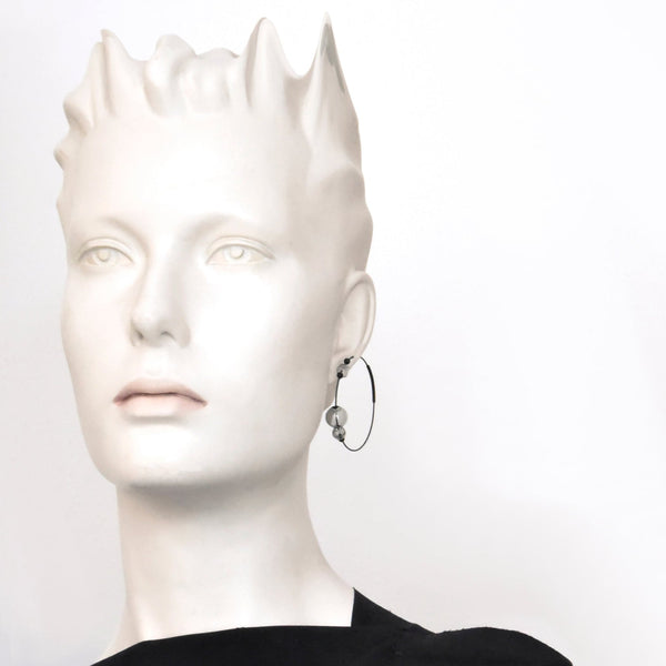 Eclipse Hoop Earrings - Lady of the Lake
