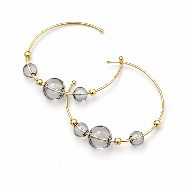 Eclipse Hoop Earrings - Lady of the Lake