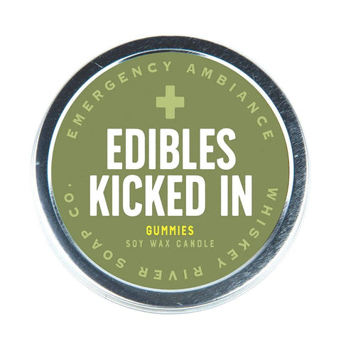 Edibles Kicked In - Emergency Ambiance Travel Tin Candle