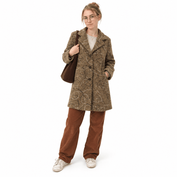 Elani Thread Detail Coat - Lady of the Lake