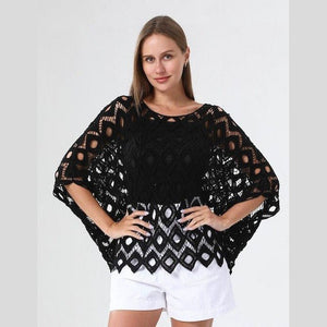 Elena Crocheted Cover Up - Lady of the Lake