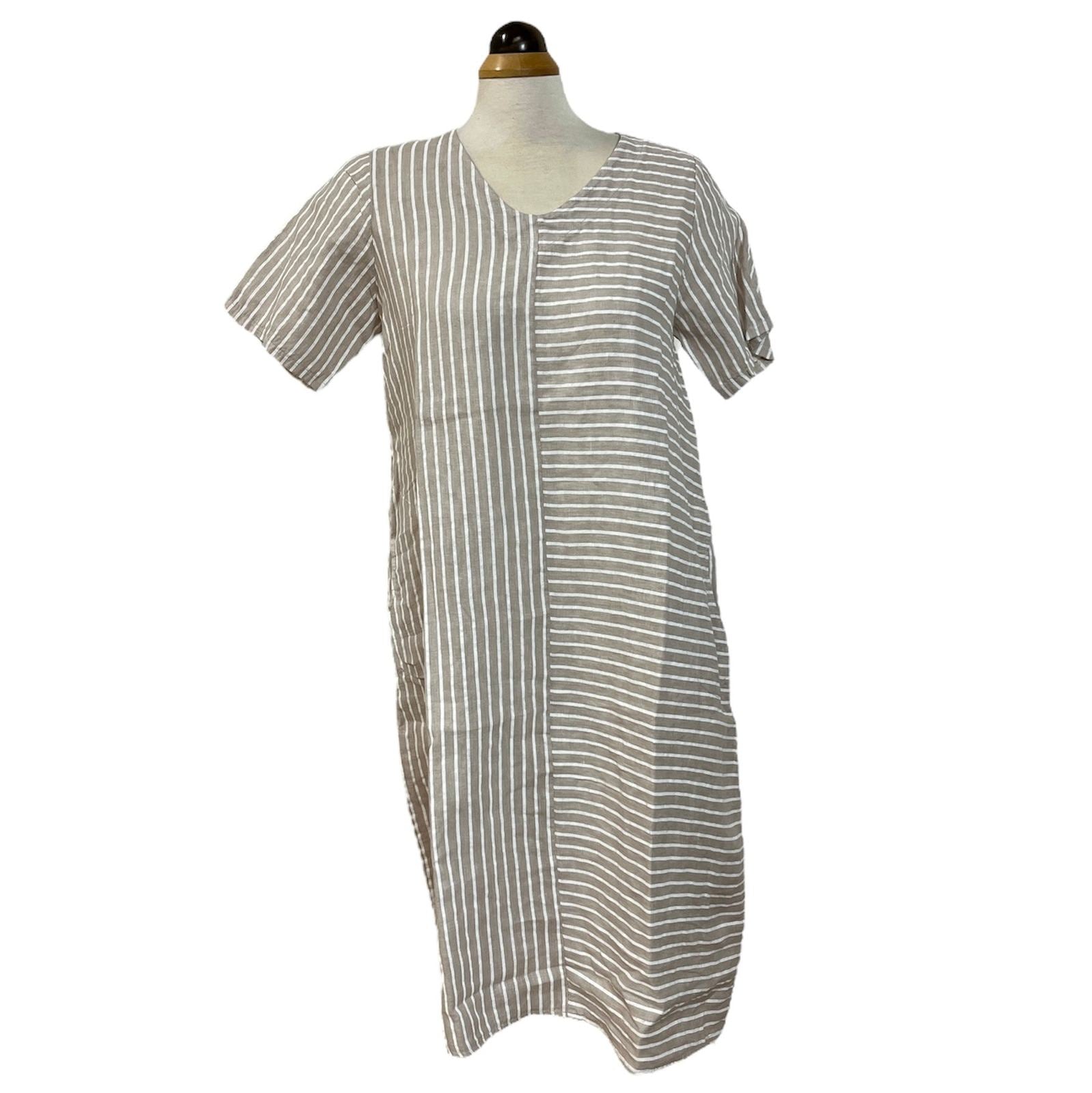 Ella Striped Dress - Lady of the Lake