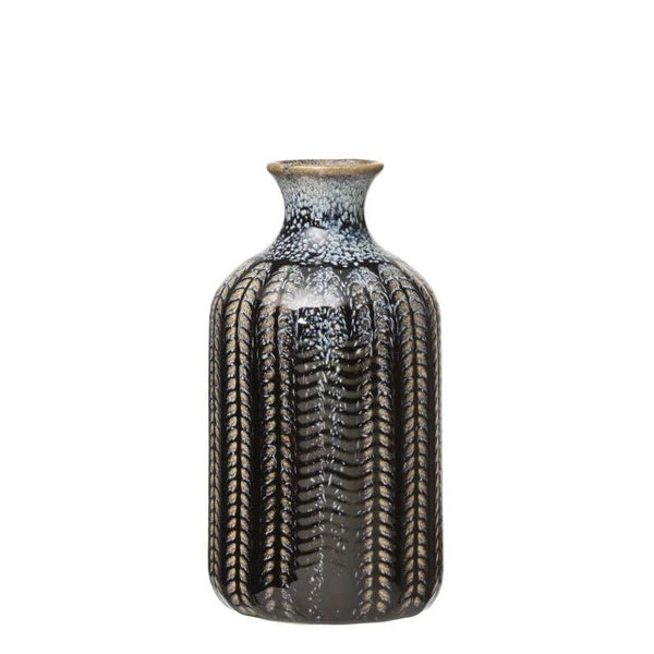 Embossed Stoneware Vases - Lady of the Lake