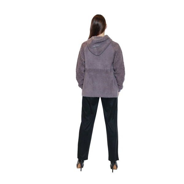 Emersyn Fuzzy Zip - Up Jacket With Pockets - Lady of the Lake