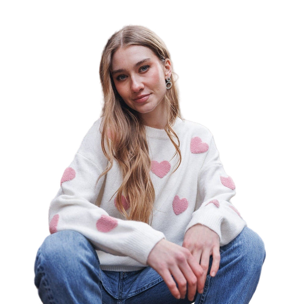 Emma Heart Sweater - Lady of the Lake