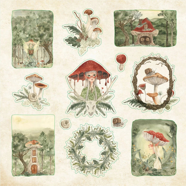 Enchanted Forest - Sticker Book - Lady of the Lake