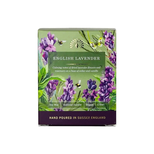 English Lavender Scented Candle - Lady of the Lake