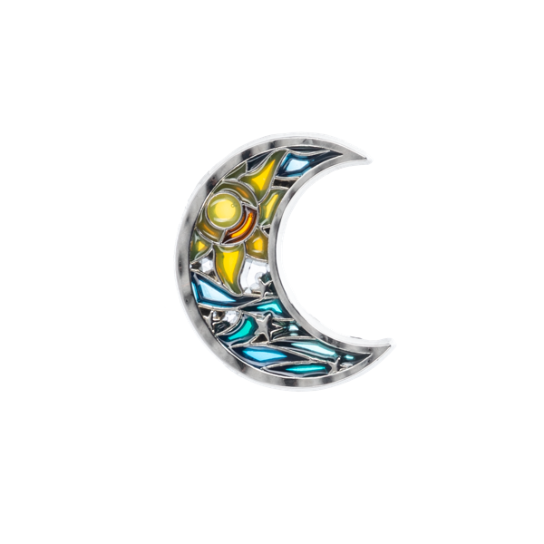 Love You To The Moon And Back - Moon Charm