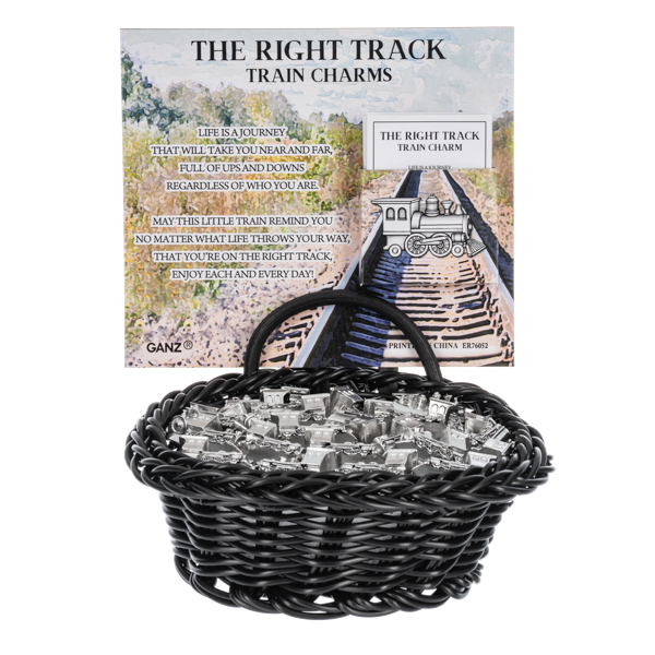 The Right Track - Train Charm