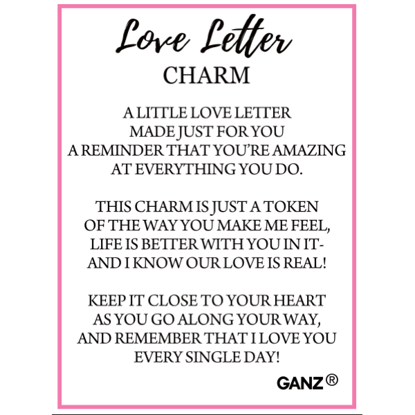 Love Letters - Letter Charm
