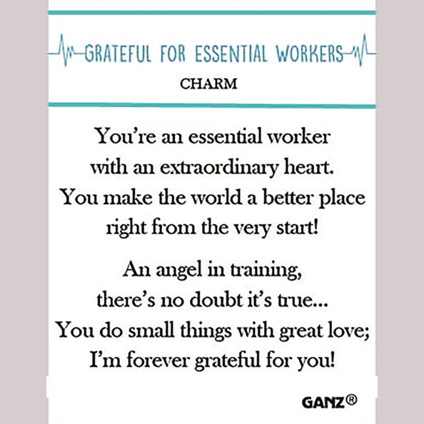 Essential Worker Charm