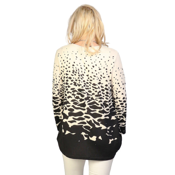 Etta Abstract Printed Sweater - Lady of the Lake