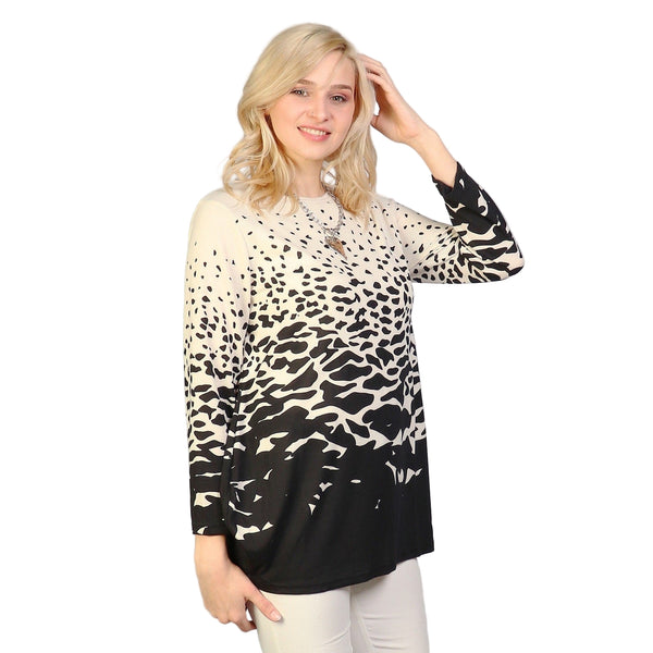 Etta Abstract Printed Sweater - Lady of the Lake