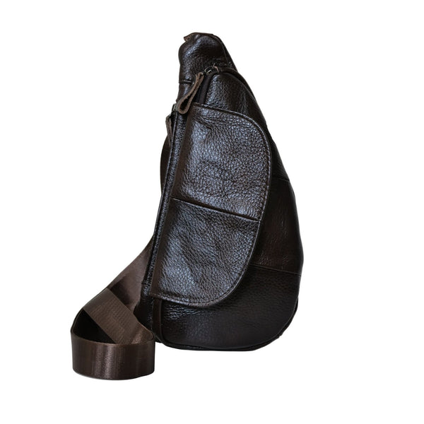 Evelyn Genuine Leather Crossbody Bag