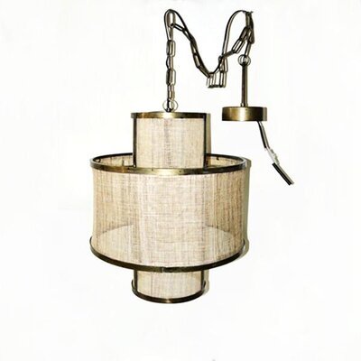 Fabric & Metal Lamp - Lady of the Lake